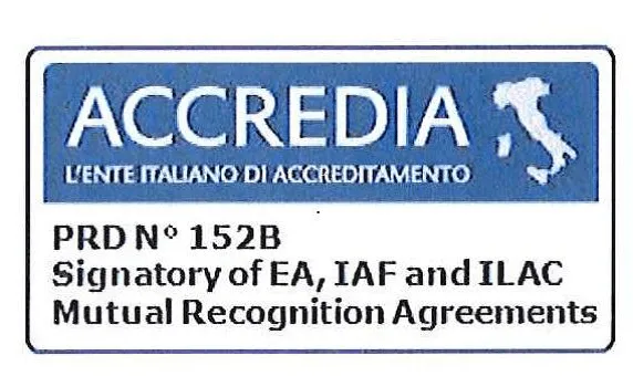 Certificazione ACCREDIA